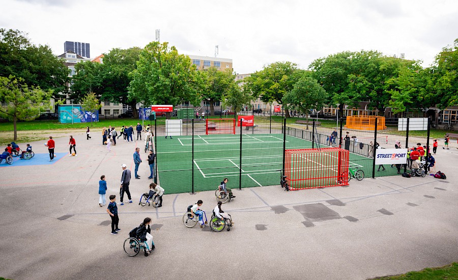 Playground Oranjeplein ©Krajicek Foundation/Martijn Beekman