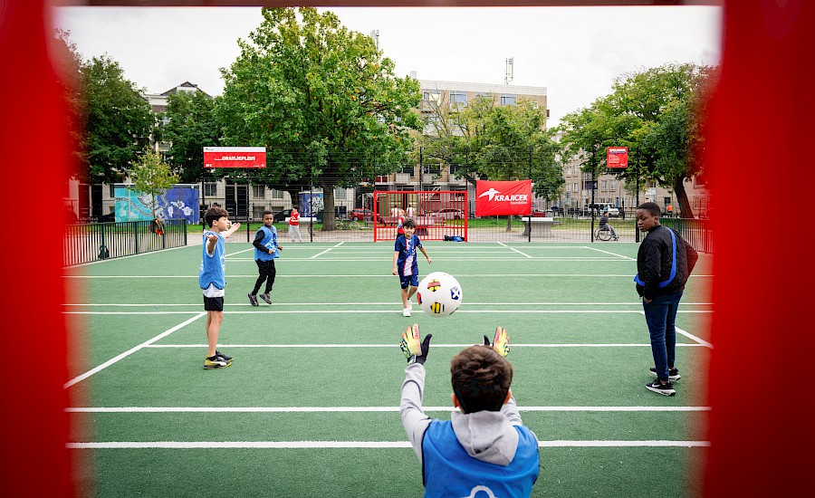 Oranjeplein ©Krajicek Foundation/ Martijn Beekman